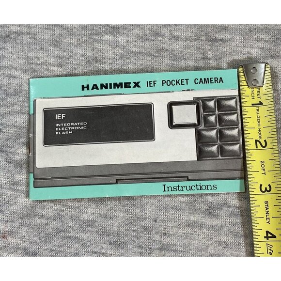 Haminex Instruction Book Pocket Camera 110 IEF with Integrated Electronic Flash - Picture 5 of 5